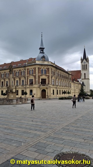 A kastély látképe messziről.