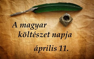 A képen költészet napi illusztráció látható.