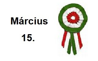 A képen a helyesen formázott kokárda látható.